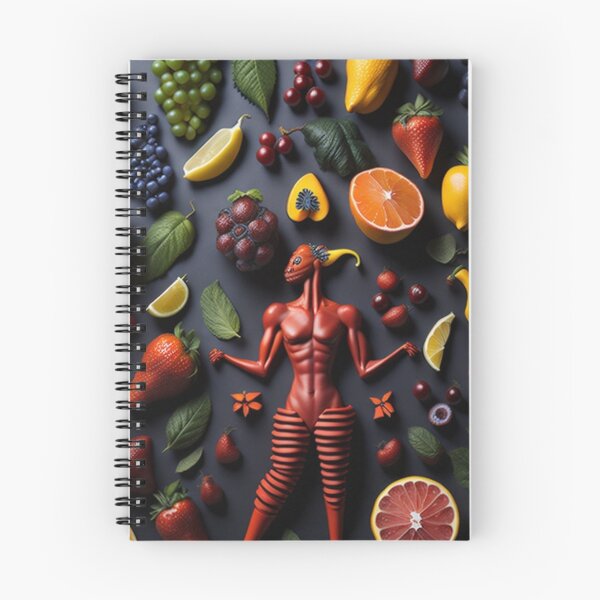 Item preview, Fruits and an imaginary character designed and sold by jsebouvi.
