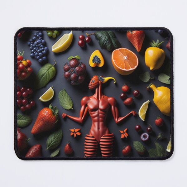 Item preview, Fruits and an imaginary character designed and sold by jsebouvi.