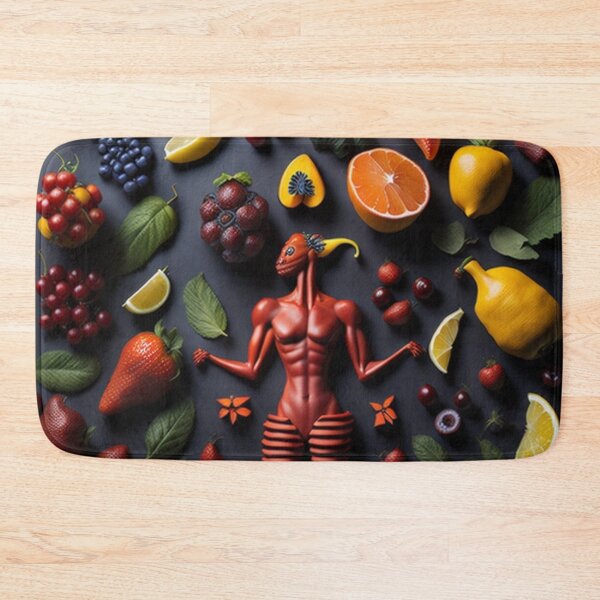 Item preview, Fruits and an imaginary character designed and sold by jsebouvi.