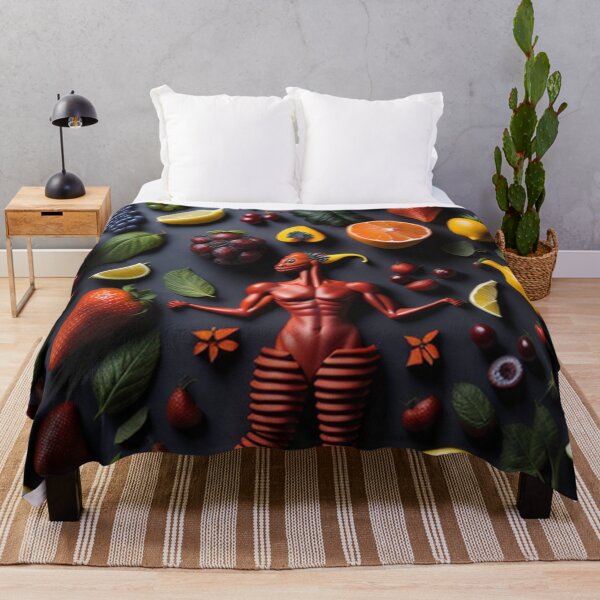 Item preview, Fruits and an imaginary character designed and sold by jsebouvi.