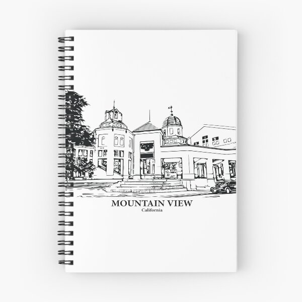 Item preview, Mountain View - California designed and sold by Lakeric Cityscapes.