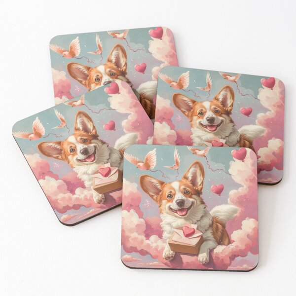 Item preview, Valentine's dog Corgi designed and sold by CorgiCuddle.
