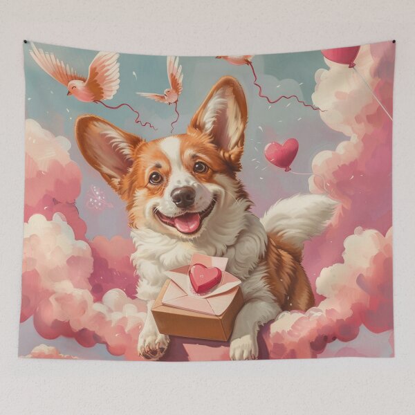 Item preview, Valentine's dog Corgi designed and sold by CorgiCuddle.