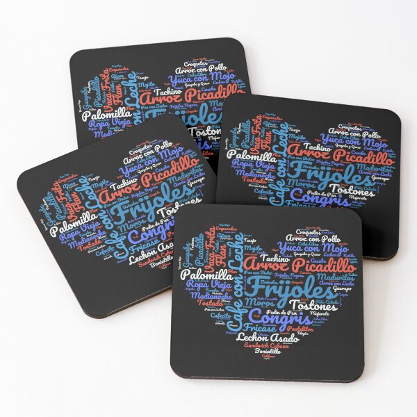 Item preview, Cuban Culture - Hispanic Heritage Month - Cuban Foods Heart designed and sold by elvisg03.