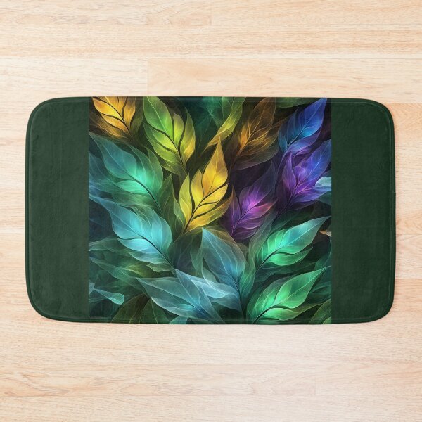 Item preview, Abstract drawing of multicolored leaves designed and sold by Super-Fox.