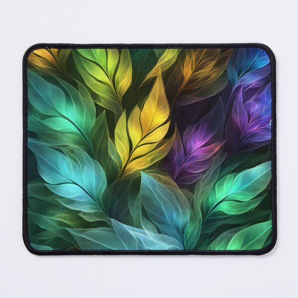 Item preview, Abstract drawing of multicolored leaves designed and sold by Super-Fox.