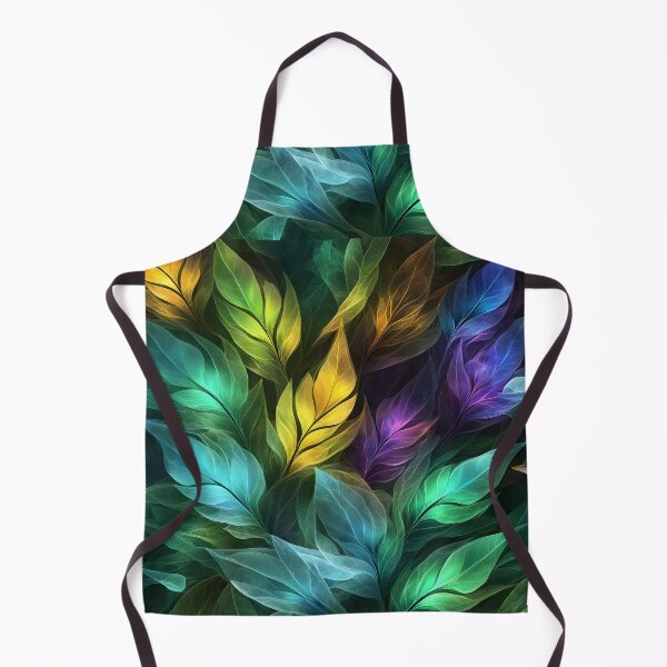 Item preview, Abstract drawing of multicolored leaves designed and sold by Super-Fox.