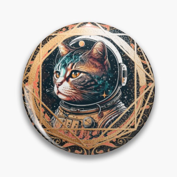 Item preview,  Astronaut cat designed and sold by LunettaShop.