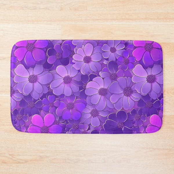 Item preview, Purple retro flower dream designed and sold by LeoVik.