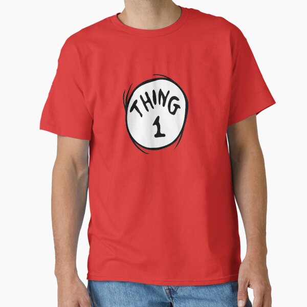 Item preview, Custom Thing 1  - Dr. Seuss Thing 1 Emblem designed and sold by ArtsHavenShop.