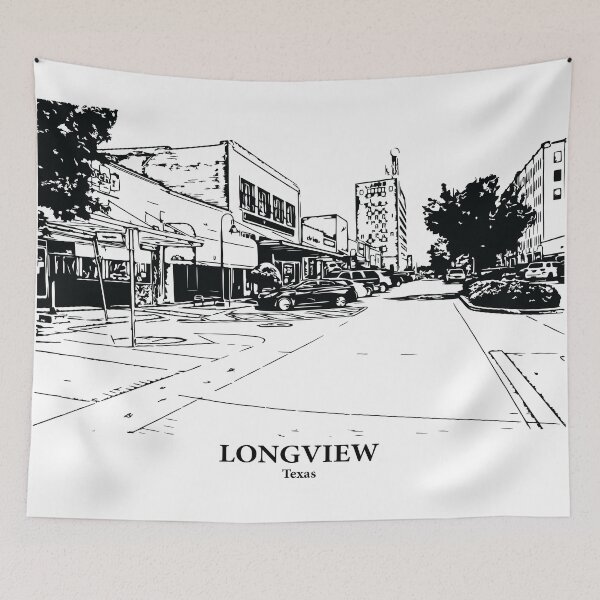 Item preview, Longview - Texas designed and sold by Lakeric Cityscapes.