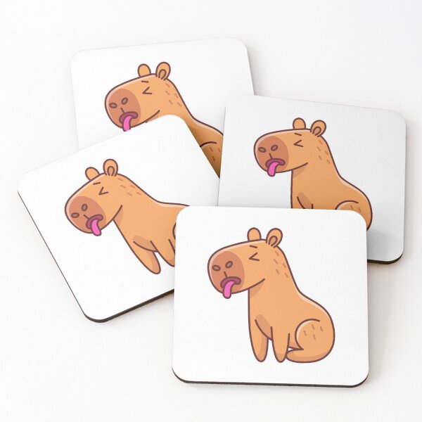 Item preview, Cute Capybara Loves designed and sold by Moad Fahim.