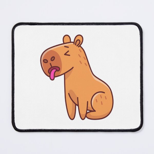 Item preview, Cute Capybara Loves designed and sold by Moad Fahim.