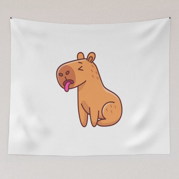 Item preview, Cute Capybara Loves designed and sold by Moad Fahim.