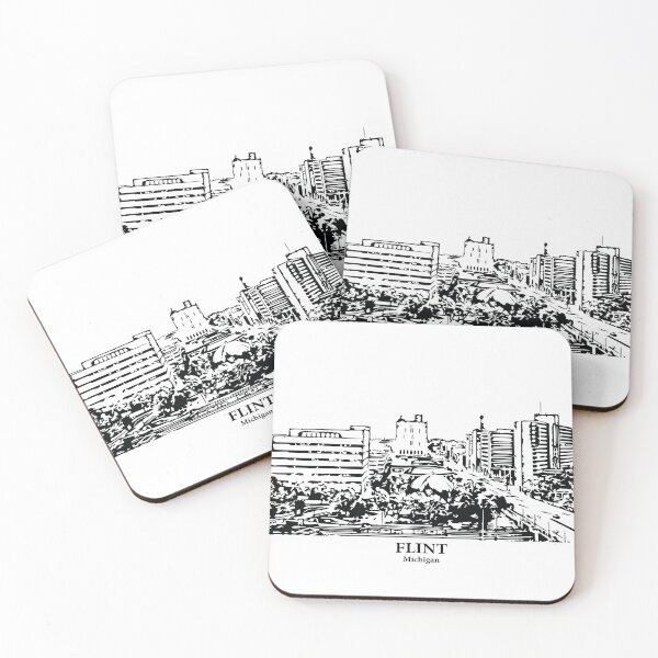 Item preview, Flint - Michigan designed and sold by Lakeric Cityscapes.