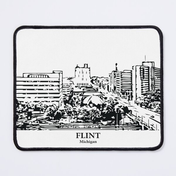 Item preview, Flint - Michigan designed and sold by Lakeric Cityscapes.