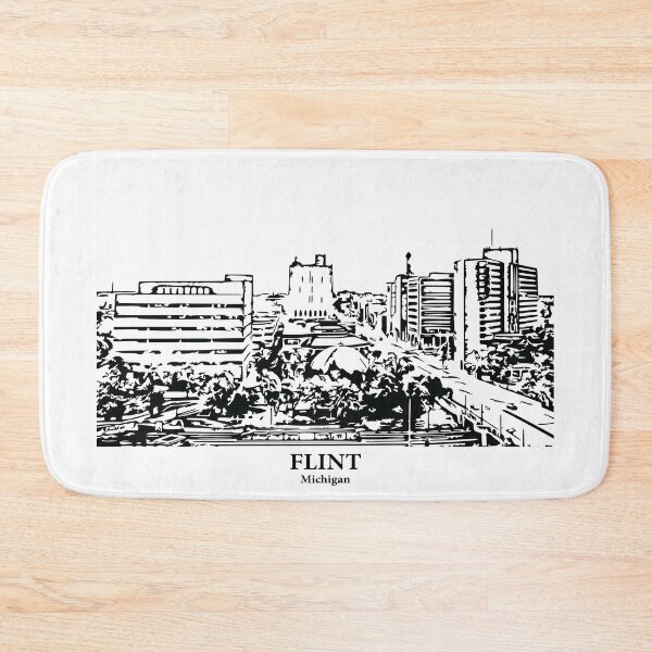 Item preview, Flint - Michigan designed and sold by Lakeric Cityscapes.
