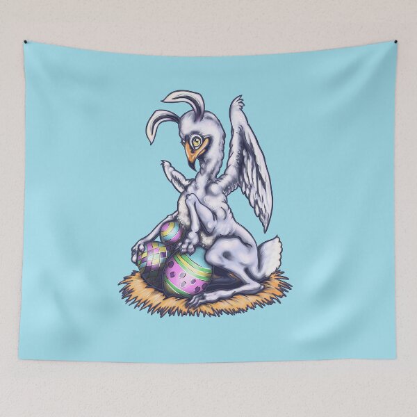 Item preview, Easter Beast (Blue) designed and sold by hideedoodle.