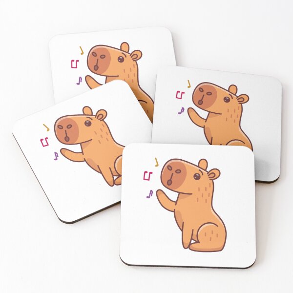 Item preview, Cute Capybara Loves designed and sold by Moad Fahim.