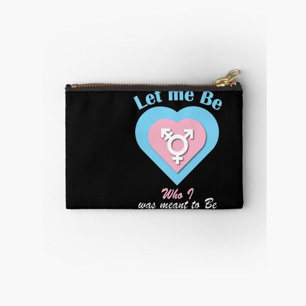 Item preview, Transgender support saying, Let me Be, trans girl, trans boy, pride support equality designed and sold by NobizArtwerkz.