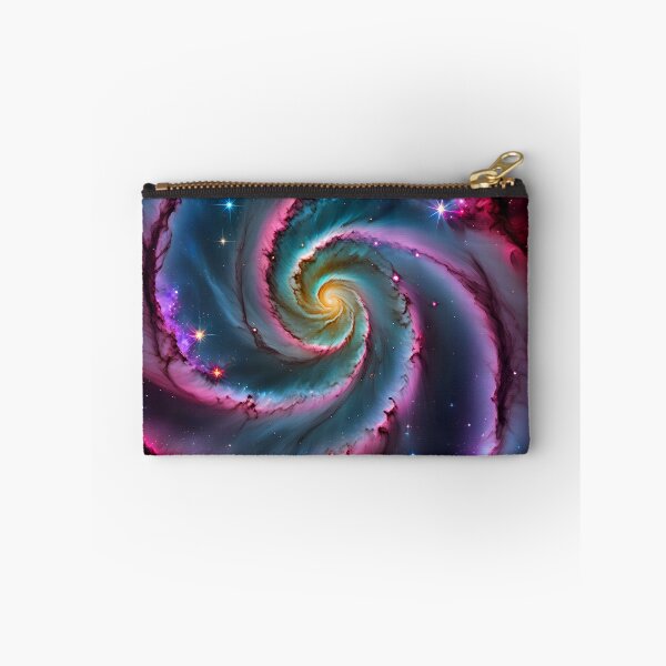 Item preview, Circular spiral colorful galaxy designed and sold by Inspyralia.