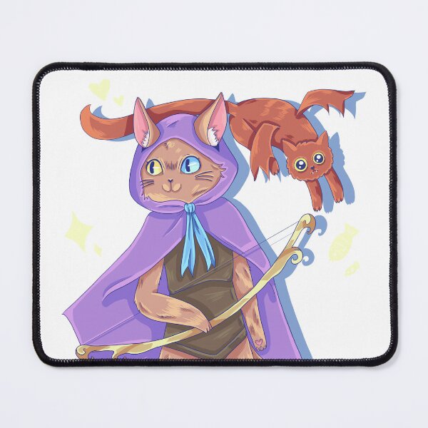 Item preview, D&D cat ranger designed and sold by Art_with_Honesty.