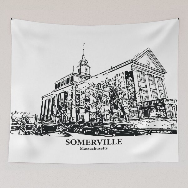 Item preview, Somerville - Massachusetts designed and sold by Lakeric Cityscapes.