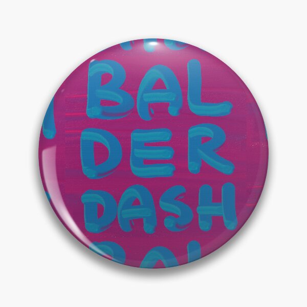 Item preview, BAL DER DASH word art print designed and sold by nataliavandalia.