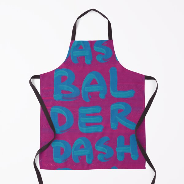 Item preview, BAL DER DASH word art print designed and sold by nataliavandalia.
