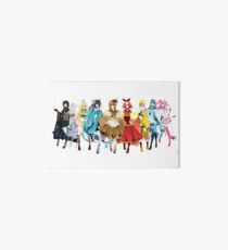 EEVEE EVOLUTIONS Humanization Art Board