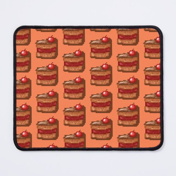 Item preview, Chocolate Cherry Cake Cute Pixel Art designed and sold by ediebitty.