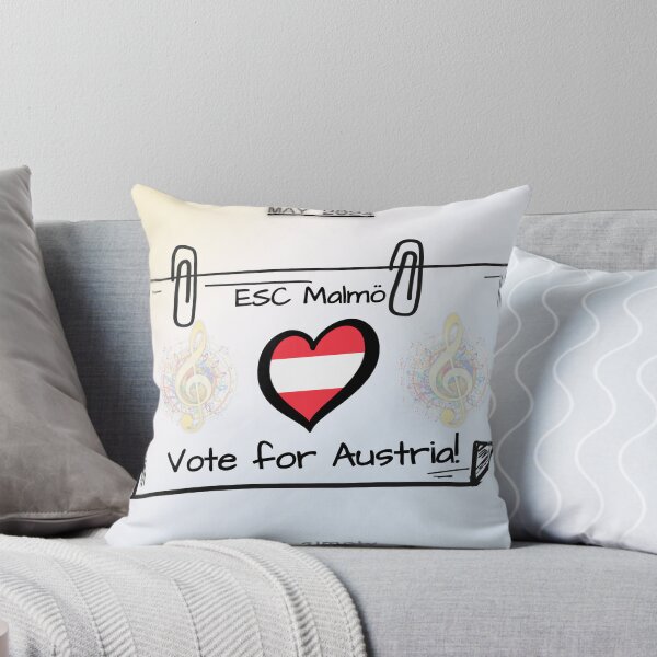 Item preview, EUROVISION SONG CONTEST 2024, VOTE FOR AUSTRIA designed and sold by CreativeBizarre.