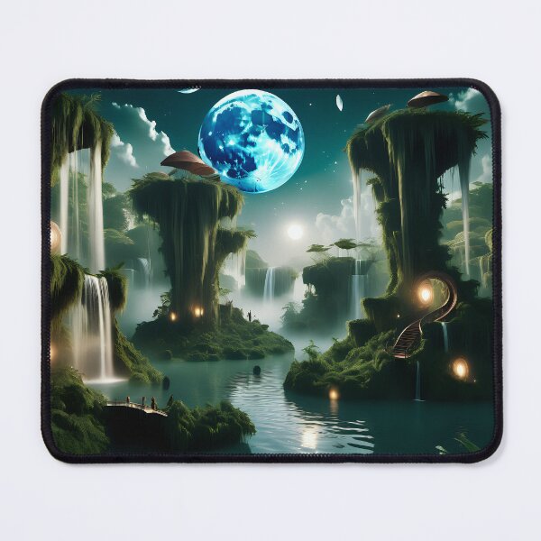 Item preview, Magical world landscape designed and sold by Inspyralia.