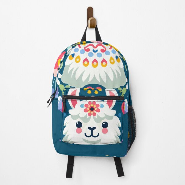 Item preview, Scandinavian Folk art Llama by heidiannemorris ©️ designed and sold by FOLK ART FUSION.