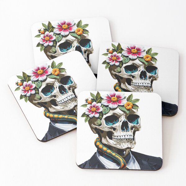 Item preview, Skull, Snake designed and sold by filusattila.