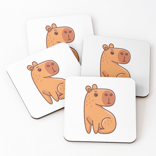 Item preview, Cute Capybara Loves designed and sold by Moad Fahim.