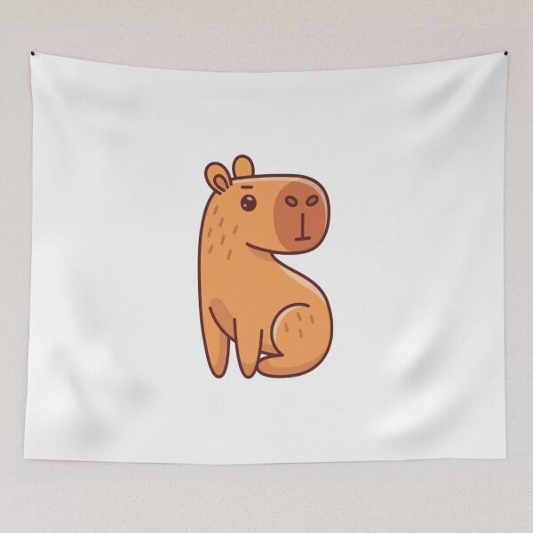 Item preview, Cute Capybara Loves designed and sold by Moad Fahim.