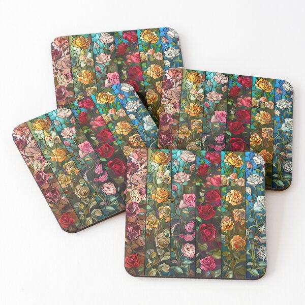 Item preview,  Rose Columns #3 - Floral Pattern designed and sold by AiHead.