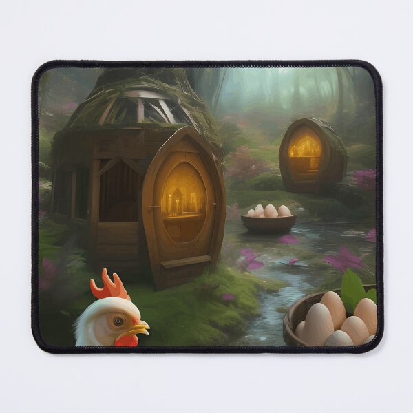 Item preview, Enchanted Chicken Hatchery designed and sold by WAJFashionArt.
