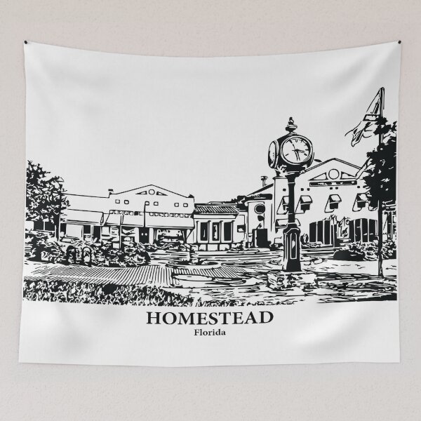 Item preview, Homestead - Florida designed and sold by Lakeric Cityscapes.