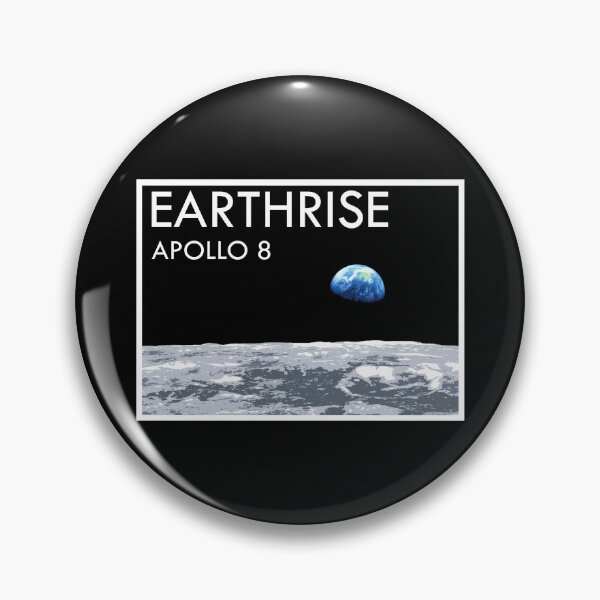 Artikelvorschau, Apollo 8 Earthrise Vintage-Werbung entworfen und verkauft von IORS.