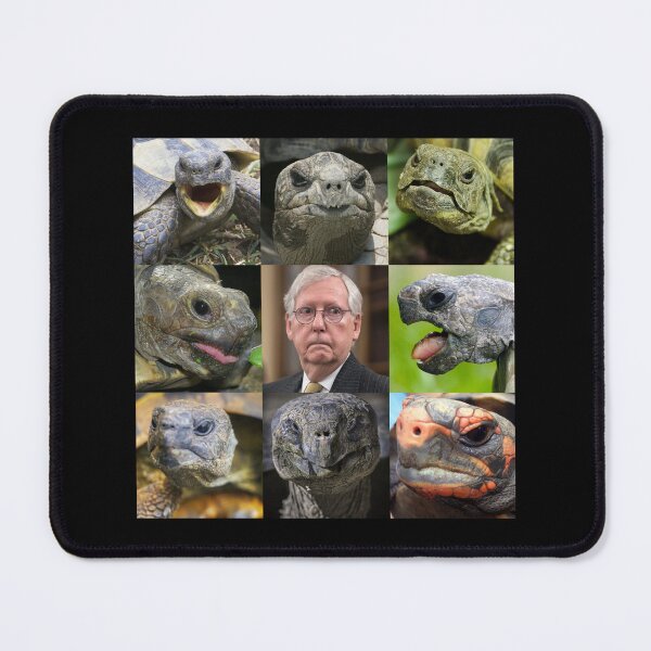 Item preview, Great Turtles and Mitch McConnell Collage designed and sold by Thelittlelord.