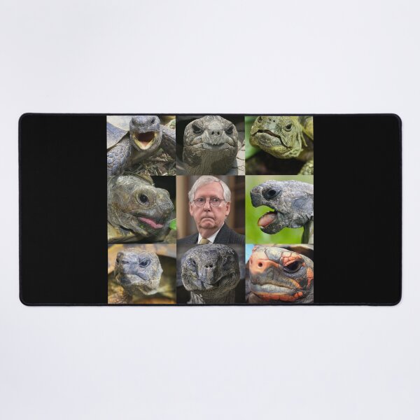 Item preview, Great Turtles and Mitch McConnell Collage designed and sold by Thelittlelord.