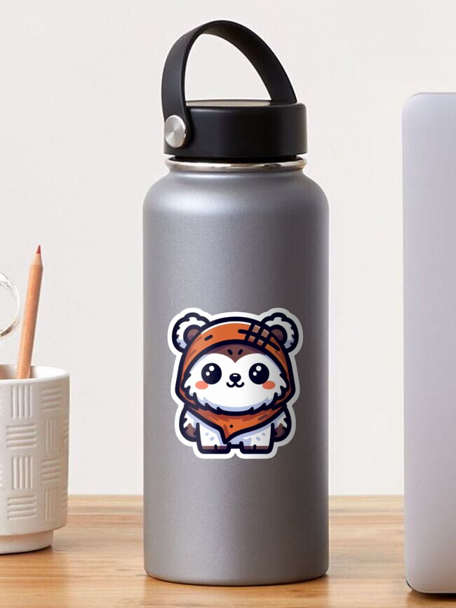 Imagen 1 de 3, Pegatina con la obra ewok, diseñada y vendida por michaelbrowntx.