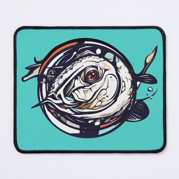Item preview, Tarpon's Visage Caught in a Round Wormhole of Time and Space designed and sold by markmm9.