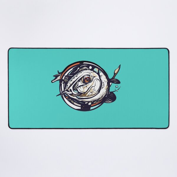 Item preview, Tarpon's Visage Caught in a Round Wormhole of Time and Space designed and sold by markmm9.
