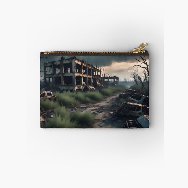 Item preview, Post-apocalyptic ruins landscape designed and sold by Inspyralia.