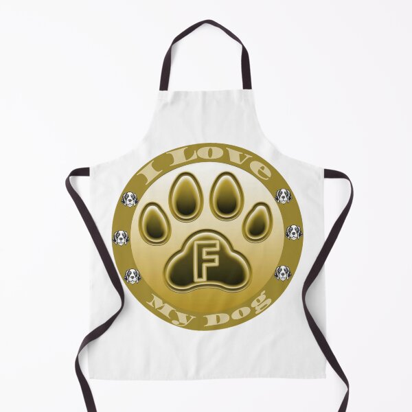 Item preview, Love Dog "F" designed and sold by RAA-Logo-Image.