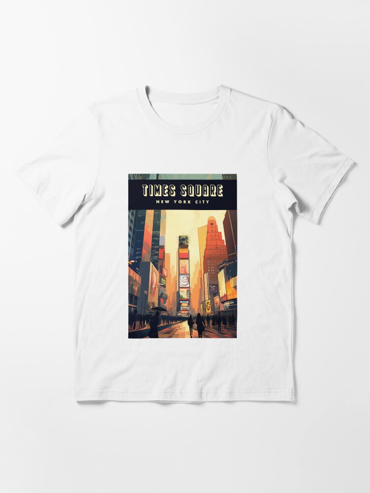 New York USA Times Square Vintage Travel Poster Retro NY