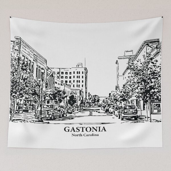 Item preview, Gastonia - North Carolina designed and sold by Lakeric Cityscapes.